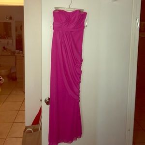 David's Bridal bridesmaid dress