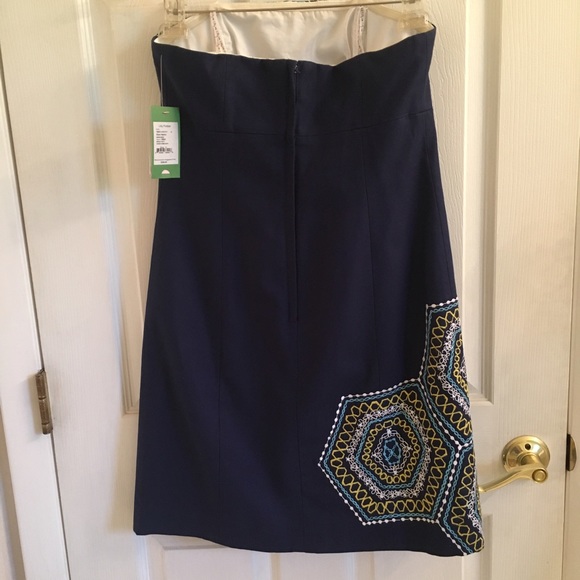 NWT Navy Embroidered Lilly Pulitzer Shift - Picture 3 of 6