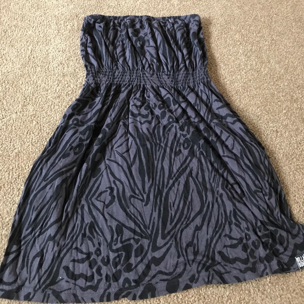 Billabong Black and Gray Sundress with POCKETS