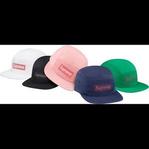 Pink Supreme Mesh 5 Panel Hat