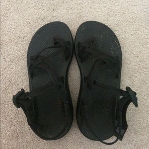 Women Black Chacos