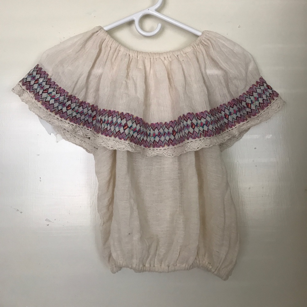 billabong off the shoulder top