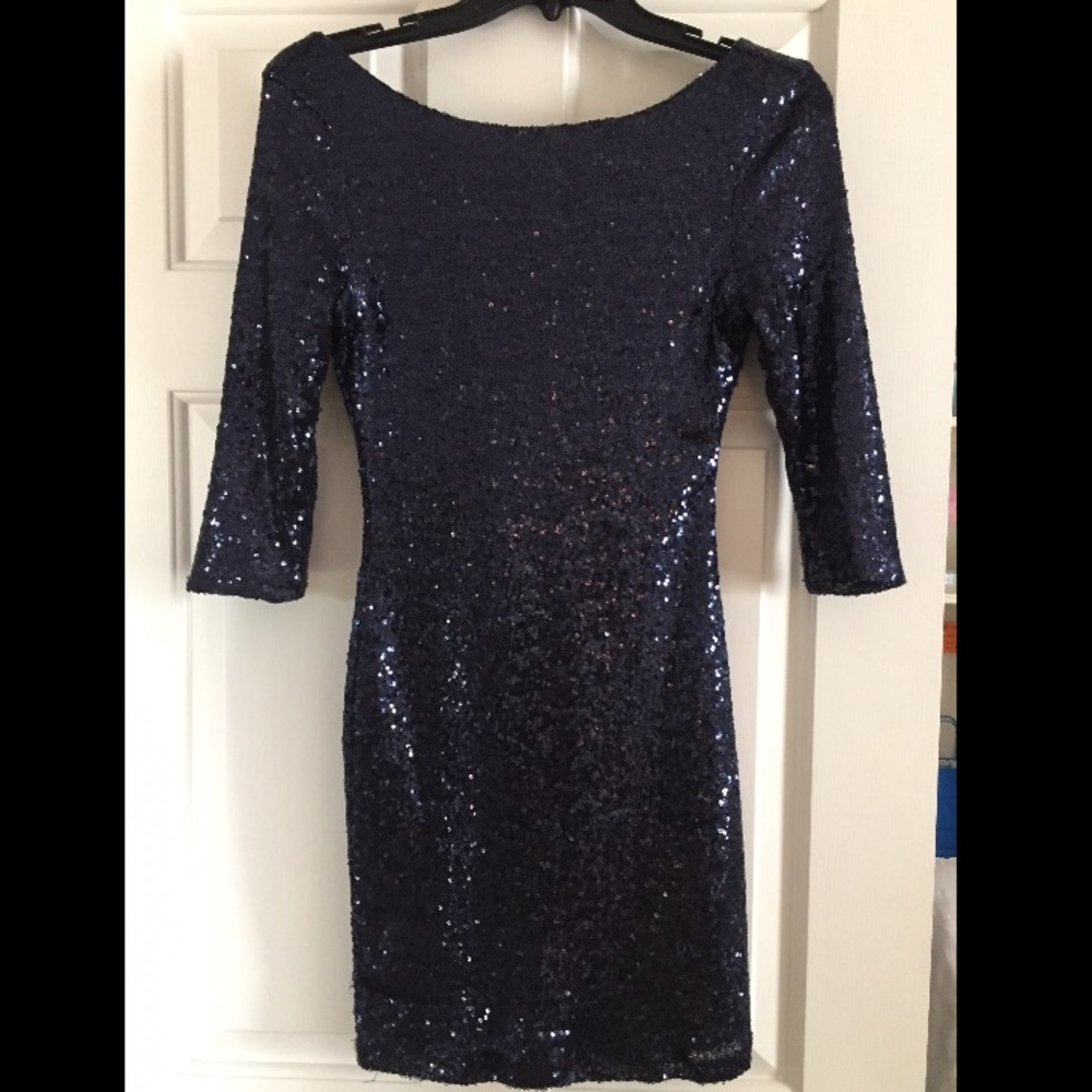 Midnight Doll Sequin Sheath Dress