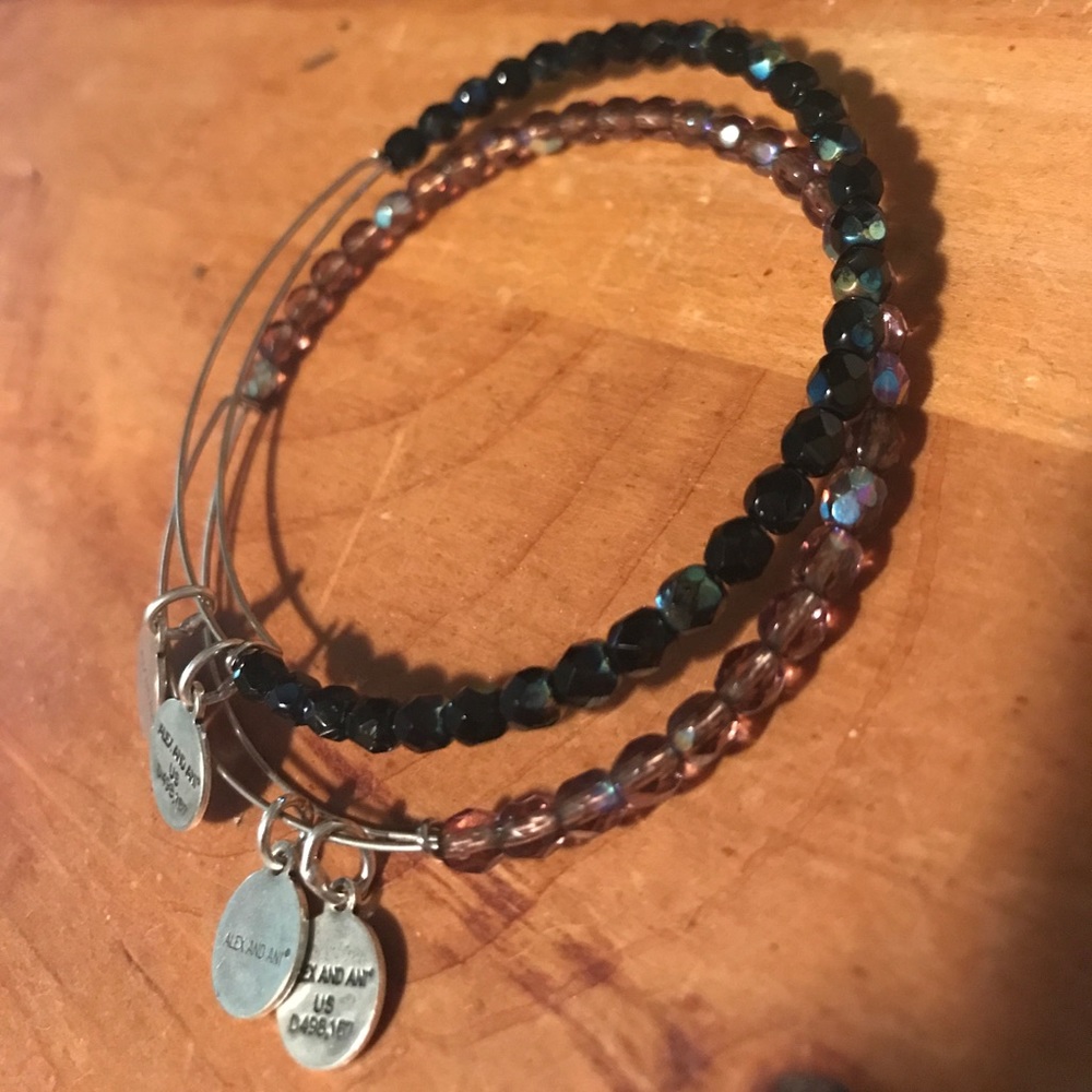 Alex and Ani Bracelets Set (2)