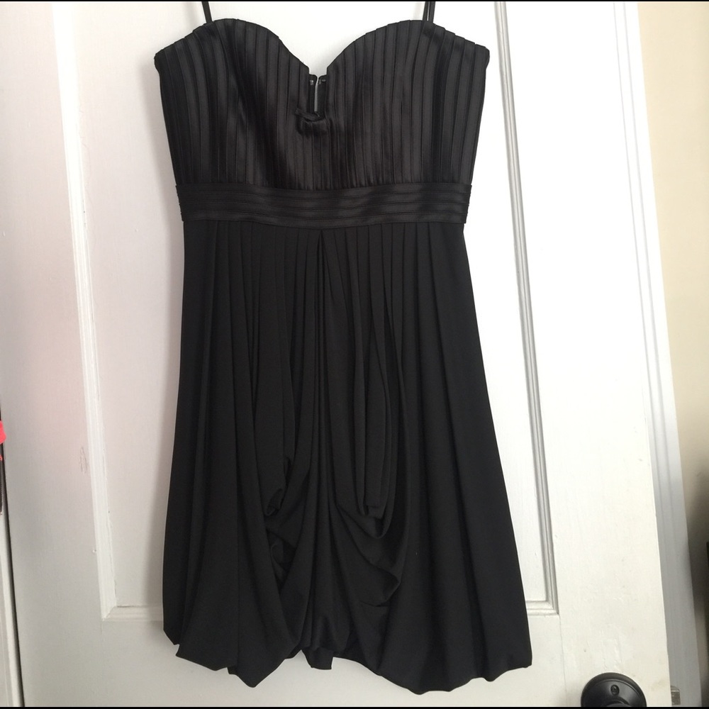 BCBG strapless cocktail bubble dress