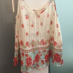Billabong flowered tank top