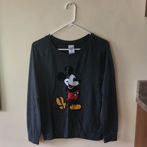 Mickey Mouse Long-Sleeved Sweatshirt