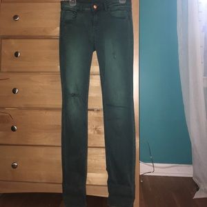 H&M distressed jeans