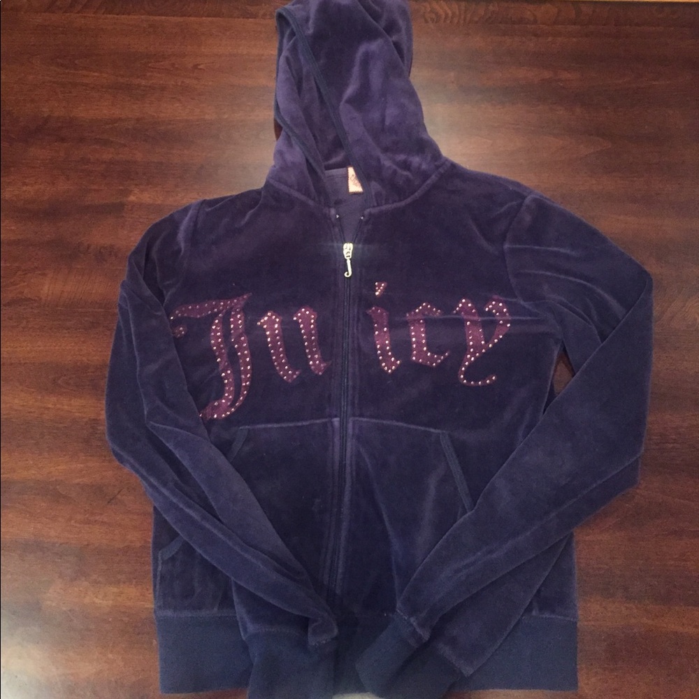 Juciy couture blue/purple sweatshirt.