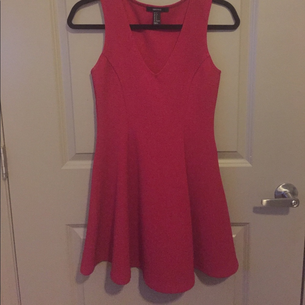 Red Skater Dress
