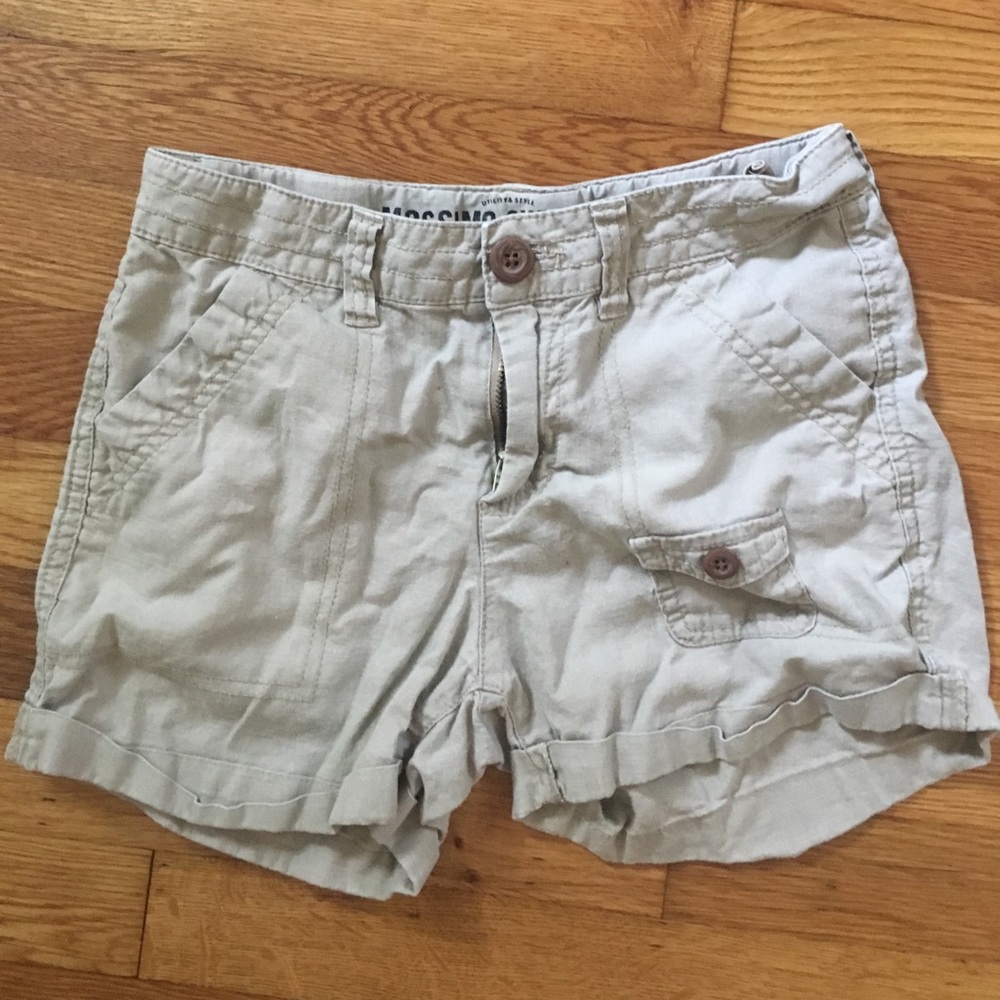 khaki shorts (YOUTH)