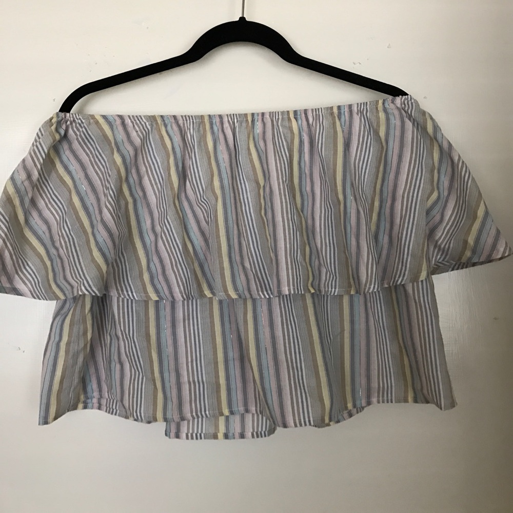 Urban outfitters off the shoulder top