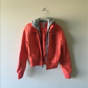 cute layered jacket
