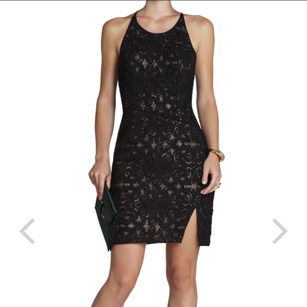 BCBG Maxazria black dress