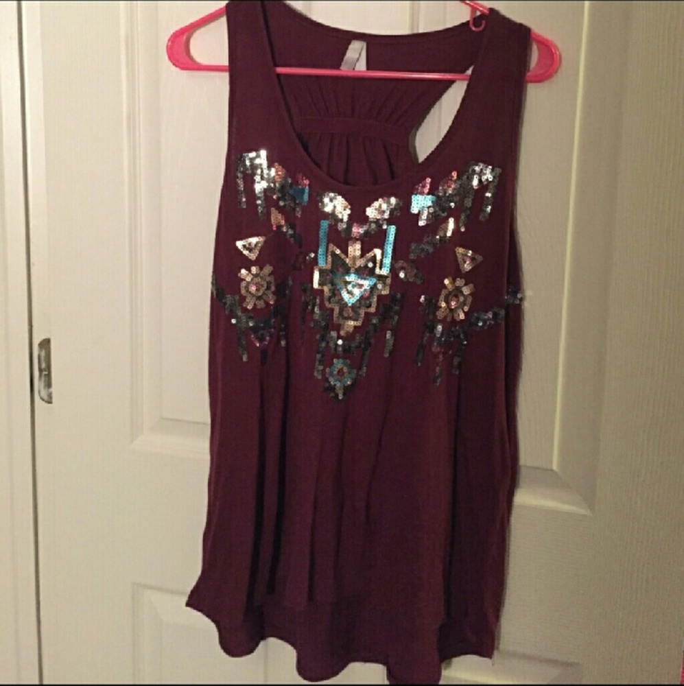 Very cute sequined tank