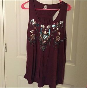 Very cute sequined tank