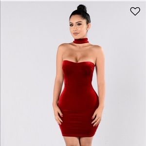 Velvet Red dress