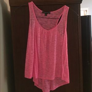 Neon Pink Fun Tank
