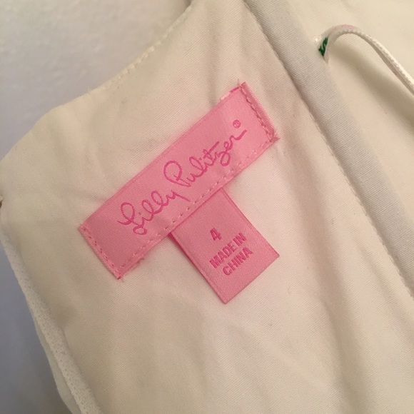 NWT Strapless Tropical Print Lilly Pulitzer Dress - Picture 5 of 6