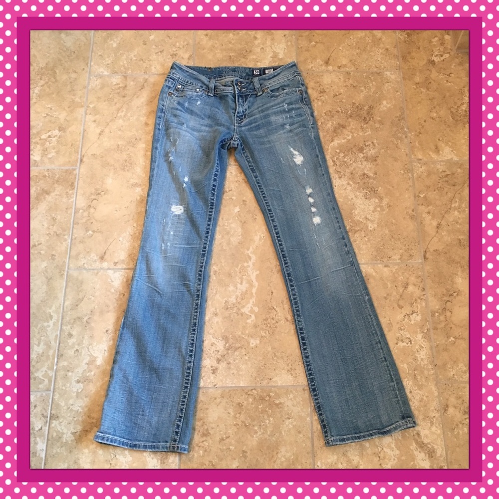 MISS ME Jeans JP4009BT. Distressed. 30