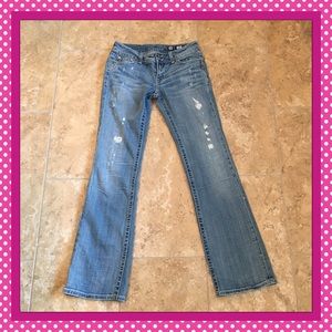 MISS ME Jeans JP4009BT. Distressed. 30