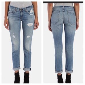 Rag & Bone distressed jean. Size 27