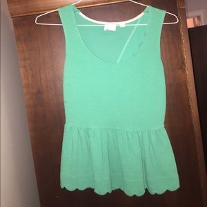 Anthropologie Sleeveless Keyhole Blouse