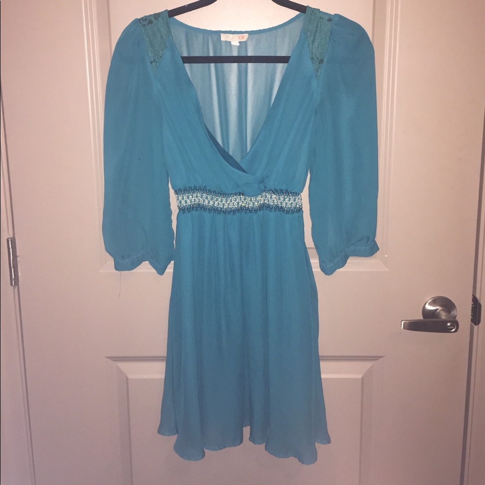 Turquoise Dress