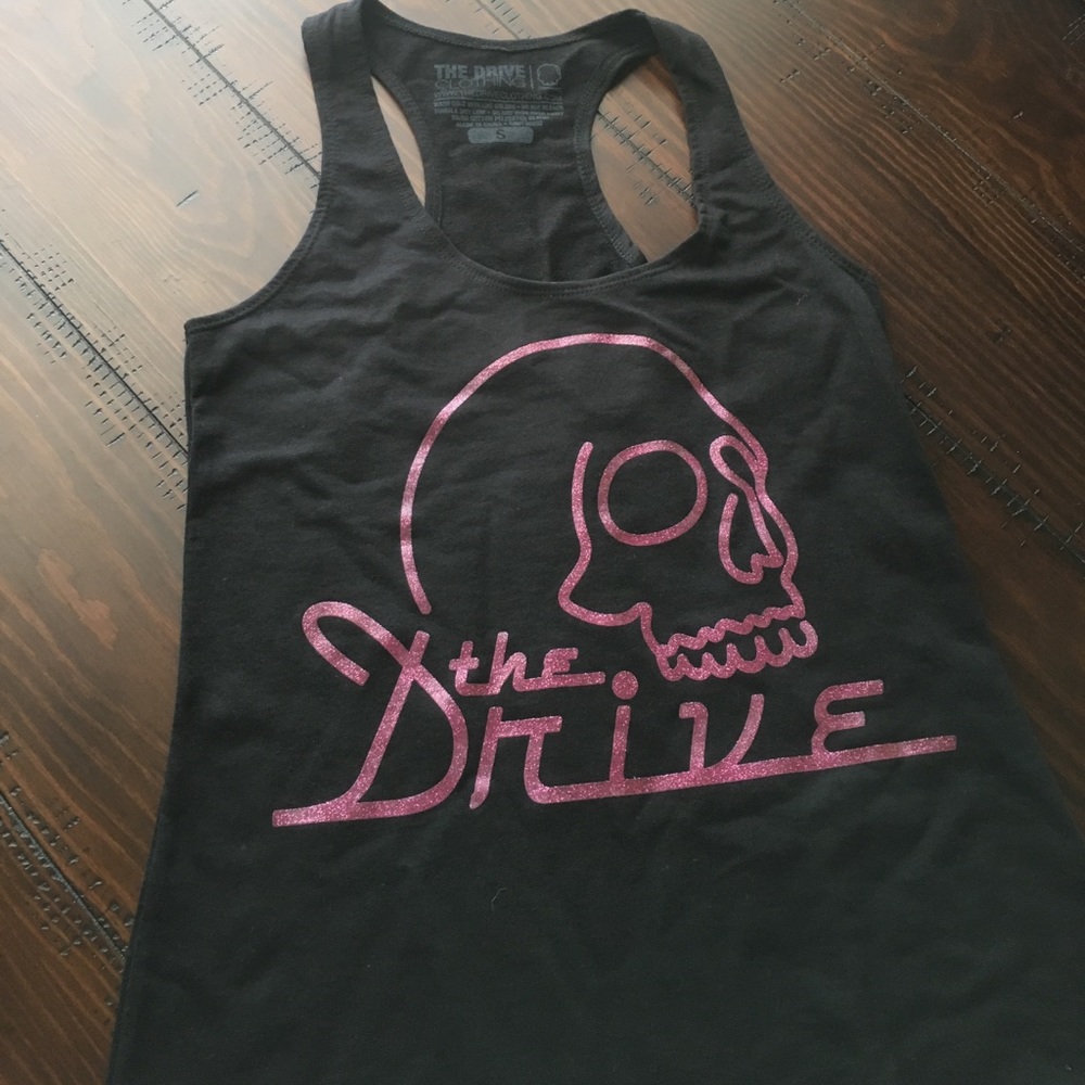 The Drive Clothing Neon Purple 'Drive' Skull