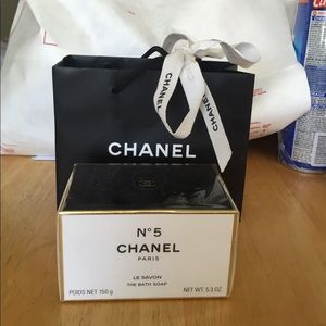 No 5 Chanel Unopened Soap w/bag
