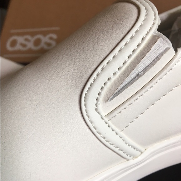 White Slip-on