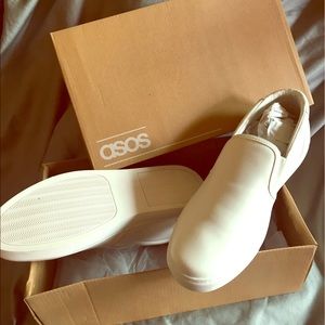 White Slip-on