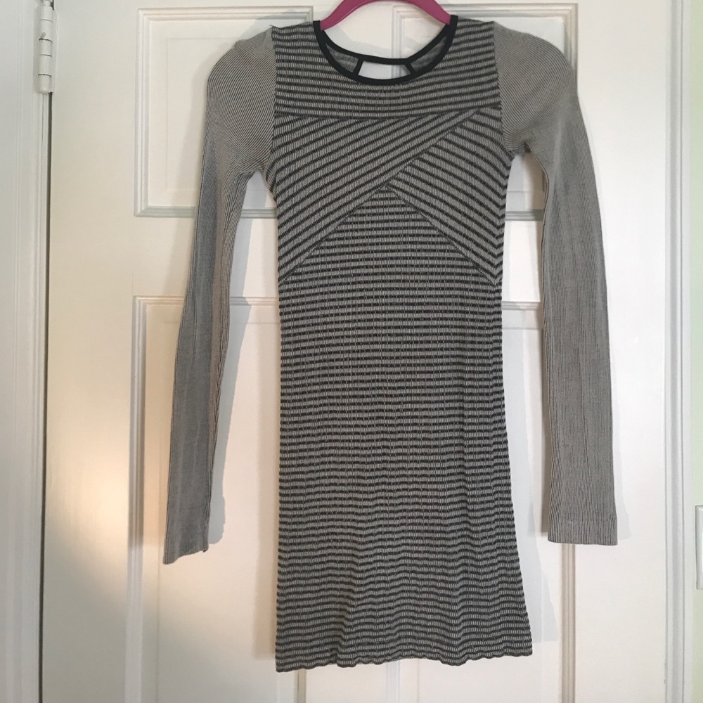 Free People Striped Bodycon Dress