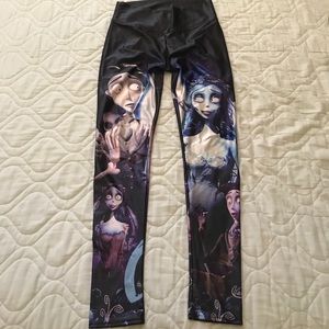 Lotus Leggings-Corpse Bride