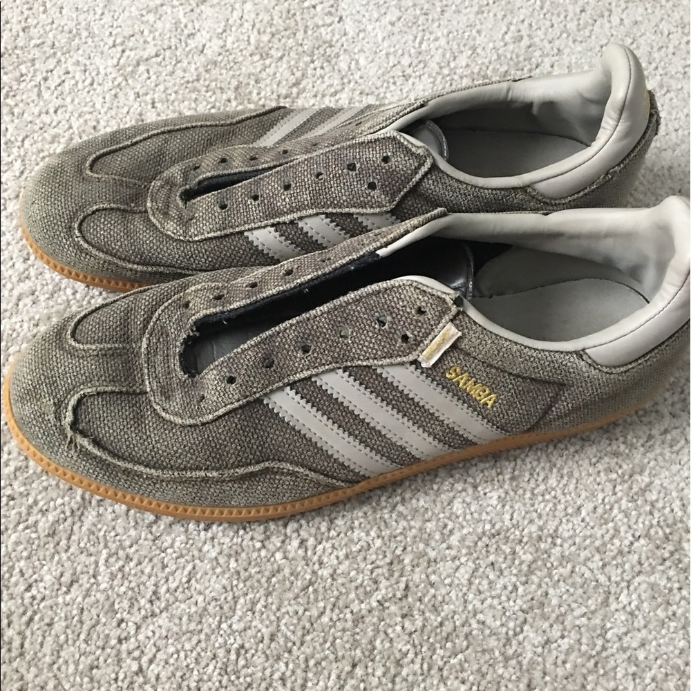 Men's Adidas Samba Hemp Size 10