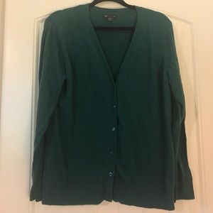 Gap green cardigan