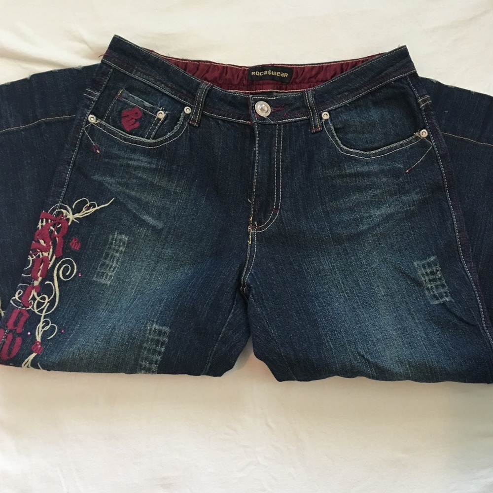 Rocawear cropped jeans