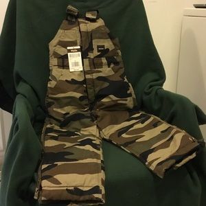 Walls Camouflage Insulated Overalls Kids