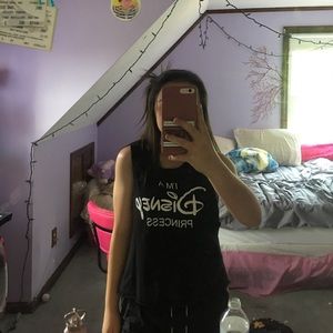 disney muscle crop top