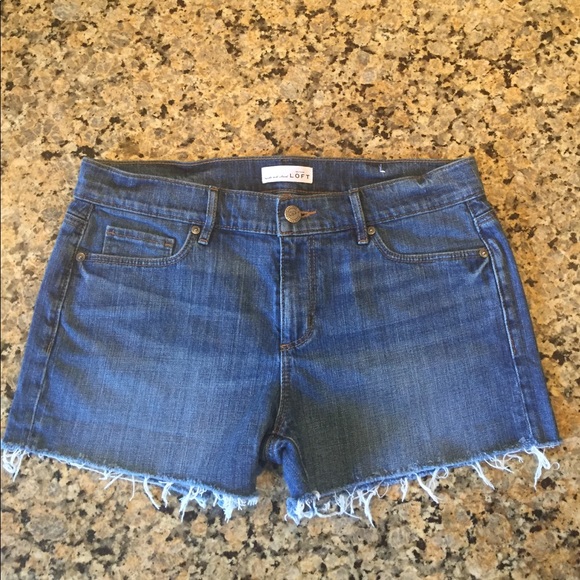 LOFT Pants - Ann Taylor Loft Cutoff Shorts