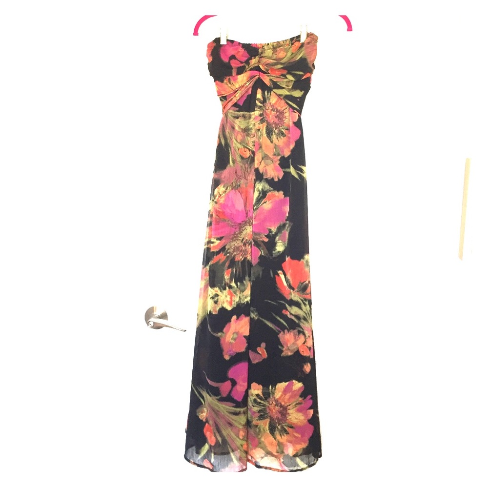 Floral maxi dress