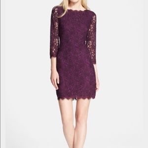 DVF maroon Zarita dress !