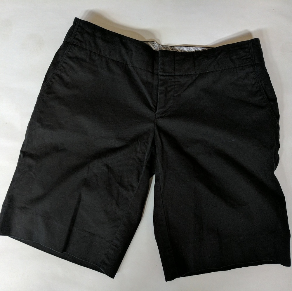 GAP Black Walking Shorts sz 2