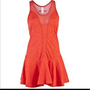 Stella McCartney adidas tennis dress orange M