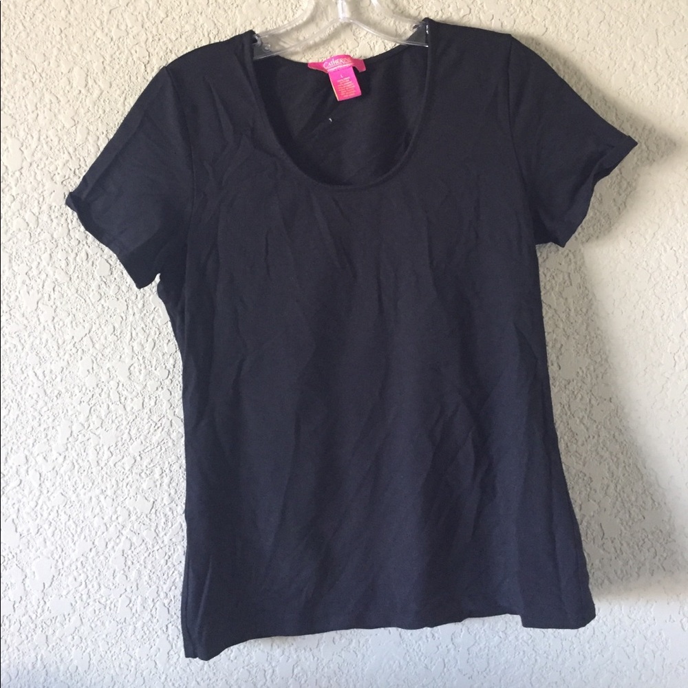 Black Short Sleeve Tee