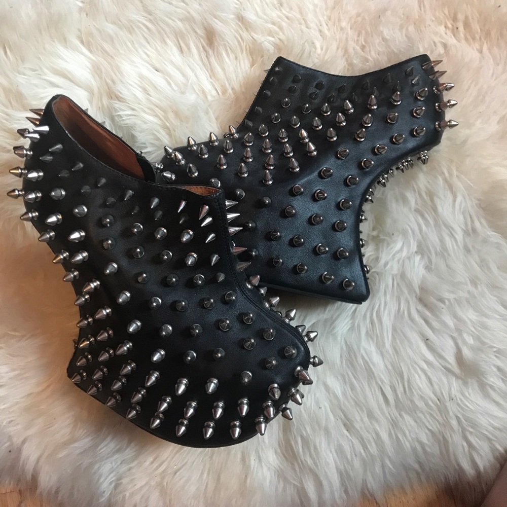 Jeffrey Campbell Shadow Spike Platform Booties