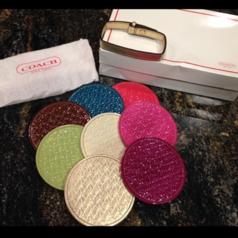 Authentic Coach coasters