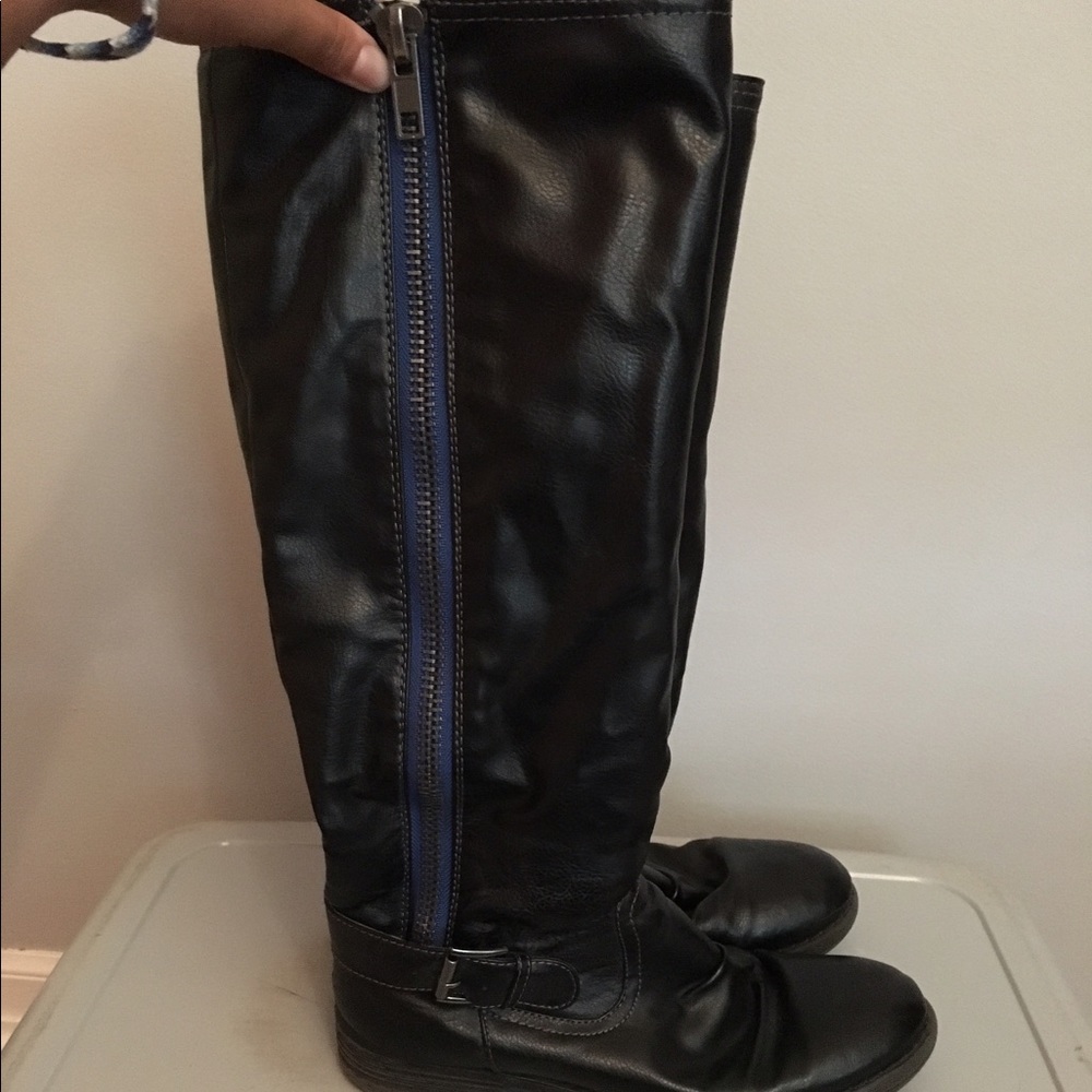 Steve Madden Black Boots