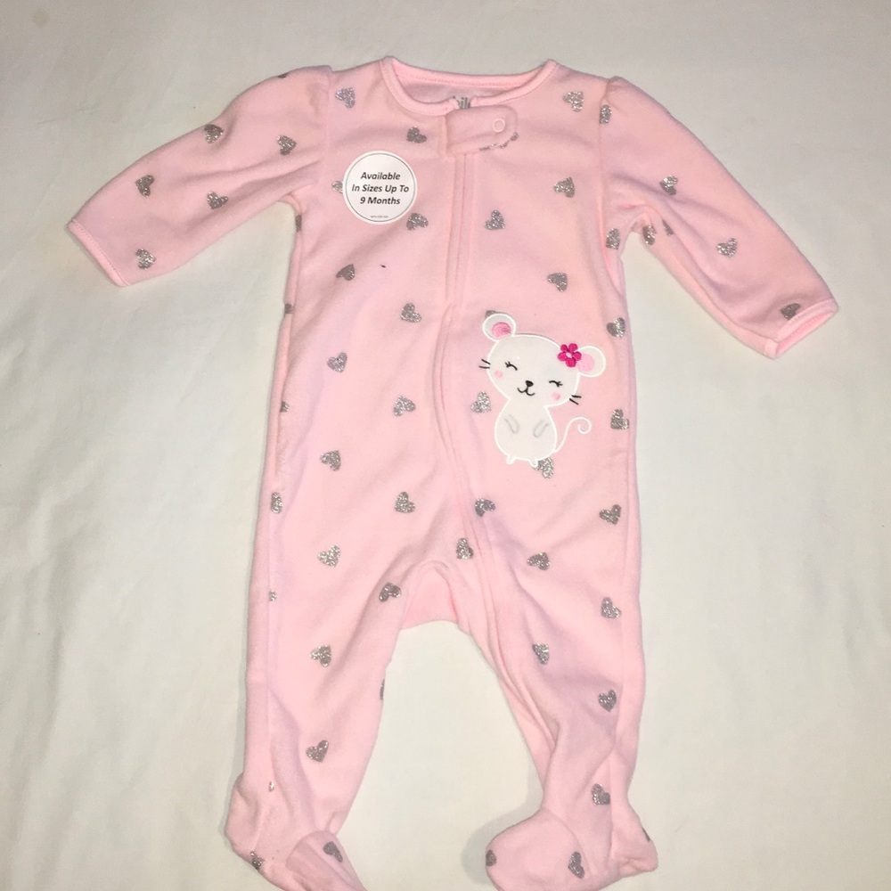 NWOT Footie pajamas