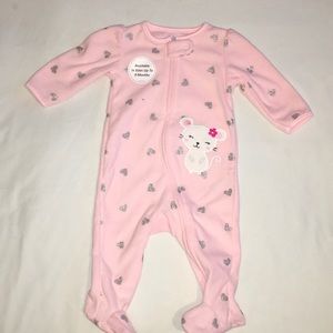 NWOT Footie pajamas